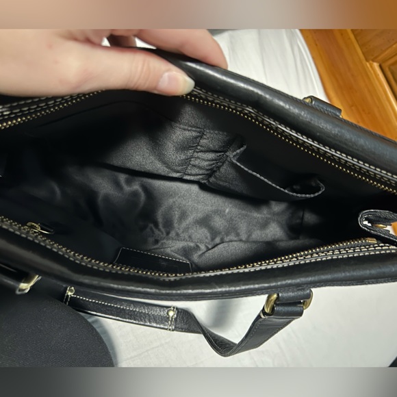 Black & Gold Coach Bag - Picture 5 of 5